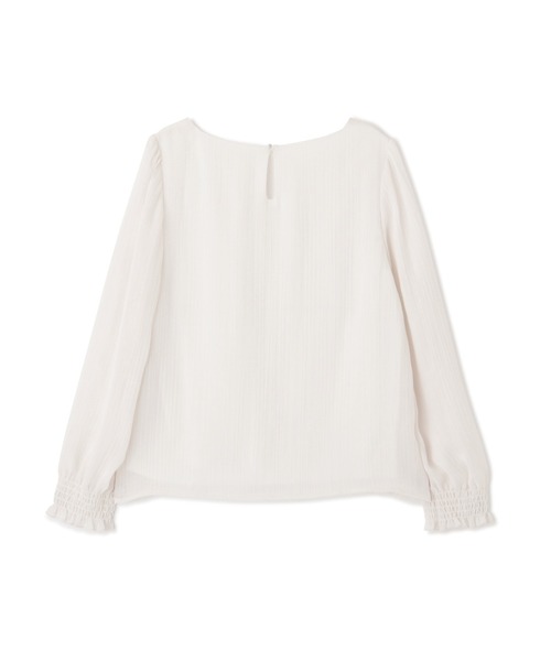 PROPORTION BODY DRESSING（プロポーションボディドレッシング）の「ランダムプリーツシャーリングブラウス / 1211210911（シャツ/ブラウス・レディース・ホワイト系その他/ブラウン系その他/ブラウン・MEDIUM/SMALL）」の14枚目の写真