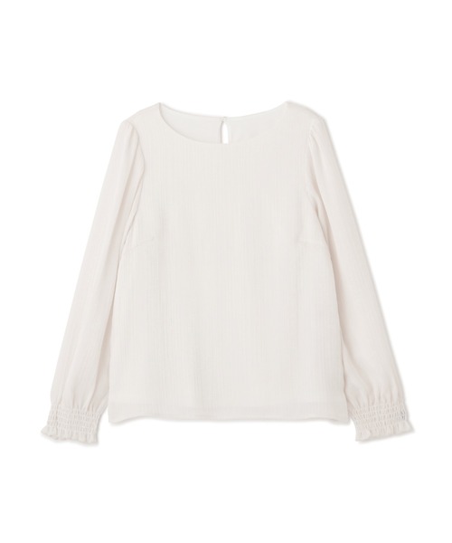 PROPORTION BODY DRESSING（プロポーションボディドレッシング）の「ランダムプリーツシャーリングブラウス / 1211210911（シャツ/ブラウス・レディース・ホワイト系その他/ブラウン系その他/ブラウン・MEDIUM/SMALL）」の15枚目の写真