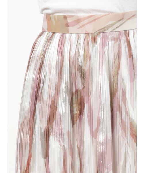 MERCURYDUO（マーキュリーデュオ）の「メタリックプリーツグラデーションロングスカート（スカート・レディース・ピンク/イエロー/グレー・SMALL/MEDIUM）」の21枚目の写真
