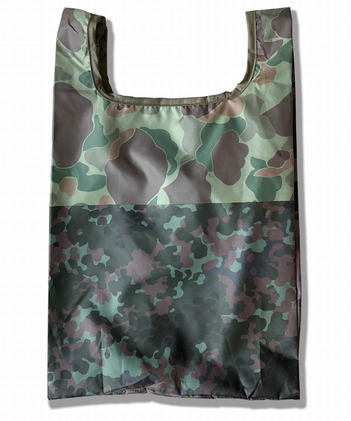 ROOTOTE（ルートート）の「ルートート/RO.ルーショッパー.ポケットスクエア-A（エコバッグ/サブバッグ・メンズ・カモフラージュ/ストライプ/ドット・FREE）」の8枚目の写真