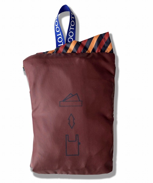 ROOTOTE（ルートート）の「ルートート/RO.ルーショッパー.ポケットスクエア-A（エコバッグ/サブバッグ・メンズ・カモフラージュ/ストライプ/ドット・FREE）」の5枚目の写真