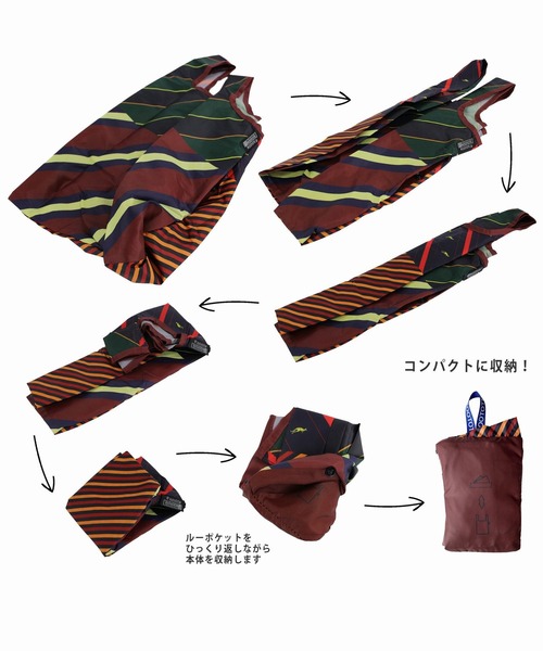 ROOTOTE（ルートート）の「ルートート/RO.ルーショッパー.ポケットスクエア-A（エコバッグ/サブバッグ・メンズ・カモフラージュ/ストライプ/ドット・FREE）」の18枚目の写真