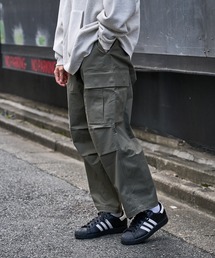 【PUBLUX/パブリュクス】6ポケットワイドカーゴパンツ バルーンパンツ