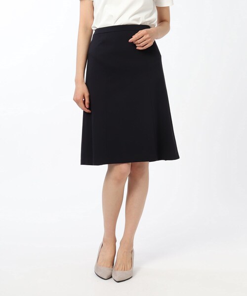 UNTITLED（アンタイトル）の「◆【洗える・消臭・UV・抗菌防臭】ネオカトレアフレアスカート（スーツスカート・レディース・ダークネイビー/グレー系その他6・02/01/03）」の2枚目の写真