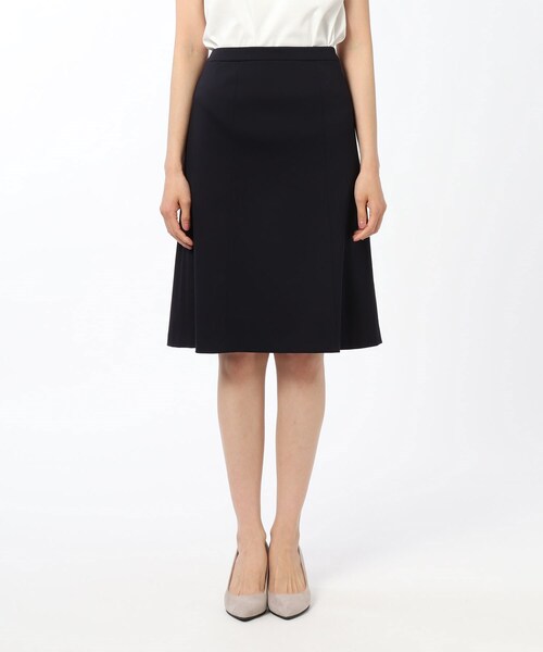 UNTITLED（アンタイトル）の「◆【洗える・消臭・UV・抗菌防臭】ネオカトレアフレアスカート（スーツスカート・レディース・ダークネイビー/グレー系その他6・02/01/03）」の15枚目の写真