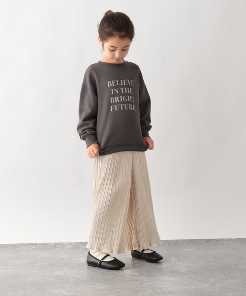 GLOBAL WORK（グローバルワーク）の「【キッズ】速乾プリーツイージーパンツ/959269（その他パンツ・キッズ・ライトベージュ/ライトパープル/ミント/ダークグレー・100cm/120cm/130cm/140cm/150cm/160cm/110cm）」の6枚目の写真