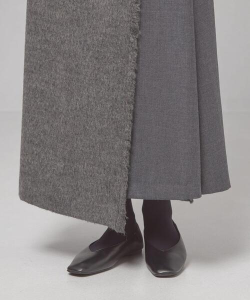 O'NEIL of DUBLIN(オニールオブダブリン)の「<O'NEIL OF DUBLIN(オニールオブダブリン)>コンビ プリーツ スカート 91(スカート・レディース・ダークグレー・FREE)」の10枚目の写真