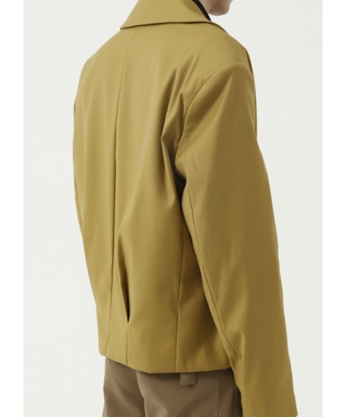WESTBOY（ウエストボーイ）の「【WB ORIGINALS】Short Tailored Jacket WO21W2OT07（テーラードジャケット・メンズ・ブラウン/イエロー/ブラック・M/XL/L）」の5枚目の写真