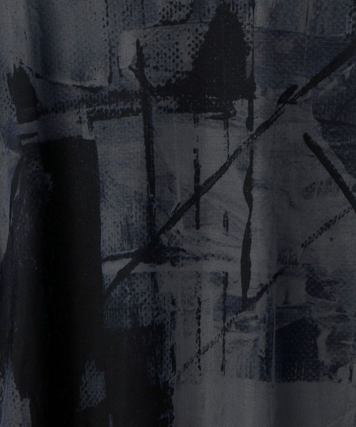 NICOLE white（ニコルホワイト）の「プリントチュールプルオーバー（Tシャツ/カットソー・レディース・ブルー系/ブラック系/その他・FREE）」の10枚目の写真