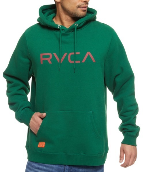 RVCA（ルーカ）の「RVCA メンズ  IV BIG RVCA HD パーカー【2021年秋冬モデル】/ルーカロゴブルオーバーパーカー（パーカー・メンズ・ボルドー/ブラック/ホワイト/モスグリーン/ピンク・SMALL/MEDIUM/LARGE/X-LARGE）」の18枚目の写真