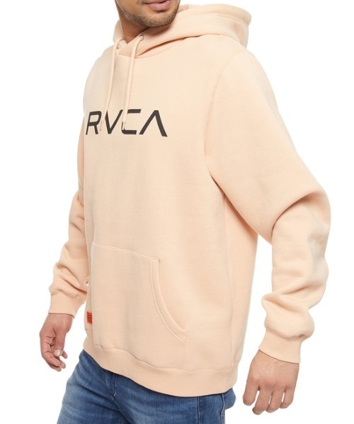 RVCA（ルーカ）の「RVCA メンズ  IV BIG RVCA HD パーカー【2021年秋冬モデル】/ルーカロゴブルオーバーパーカー（パーカー・メンズ・ボルドー/ブラック/ホワイト/モスグリーン/ピンク・SMALL/MEDIUM/LARGE/X-LARGE）」の16枚目の写真
