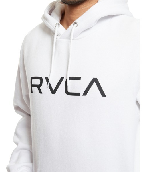 RVCA（ルーカ）の「RVCA メンズ  IV BIG RVCA HD パーカー【2021年秋冬モデル】/ルーカロゴブルオーバーパーカー（パーカー・メンズ・ボルドー/ブラック/ホワイト/モスグリーン/ピンク・SMALL/MEDIUM/LARGE/X-LARGE）」の22枚目の写真