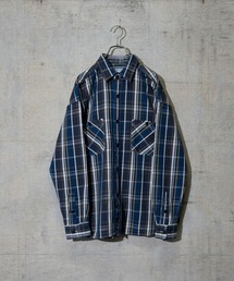 GLOVE HOUSE（グローブハウス）の「【a】ヘビーネルチェック裏起毛　ルーズシャツ（シャツ/ブラウス・メンズ）」