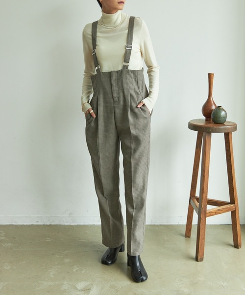 VACANCY(ヴァカンシー)の「サスペンダーサロペット(サロペット/オーバーオール・レディース・ブラック/ブルー/その他・FREE)」の3枚目の写真