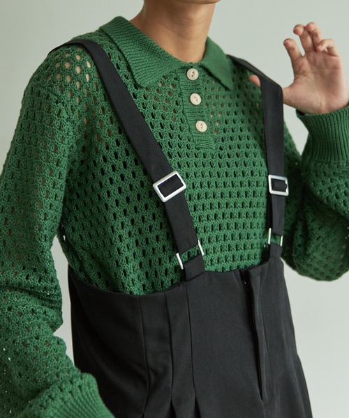 VACANCY(ヴァカンシー)の「サスペンダーサロペット(サロペット/オーバーオール・レディース・ブラック/ブルー/その他・FREE)」の5枚目の写真