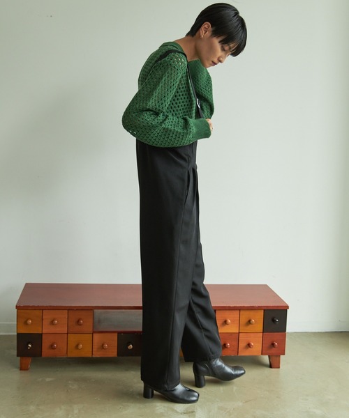 VACANCY(ヴァカンシー)の「サスペンダーサロペット(サロペット/オーバーオール・レディース・ブラック/ブルー/その他・FREE)」の8枚目の写真