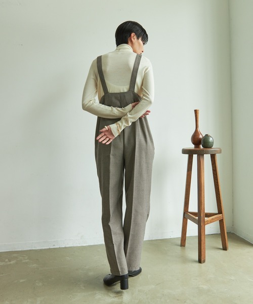 Goa ベージュ　サスペンダー　オーバーオール カコオーバーオール | ファッション通販サイト NUGU