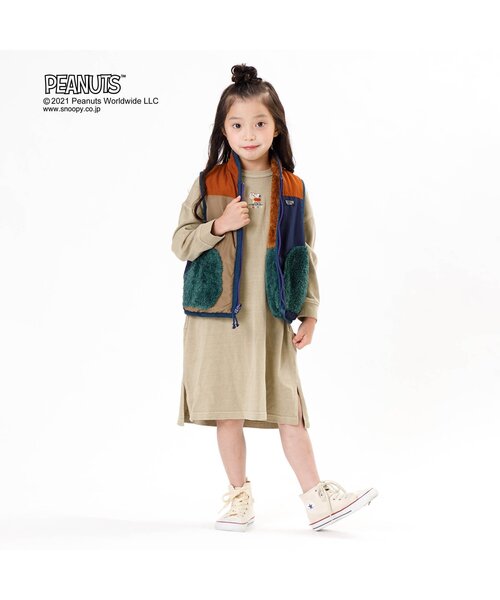 F.O.KIDS（エフオーキッズ）の「リバーシブルベスト（ベスト・キッズ・ブラウン/チャコール/キナリ/グレー・110/140/80/120/90/130/95/100）」の7枚目の写真