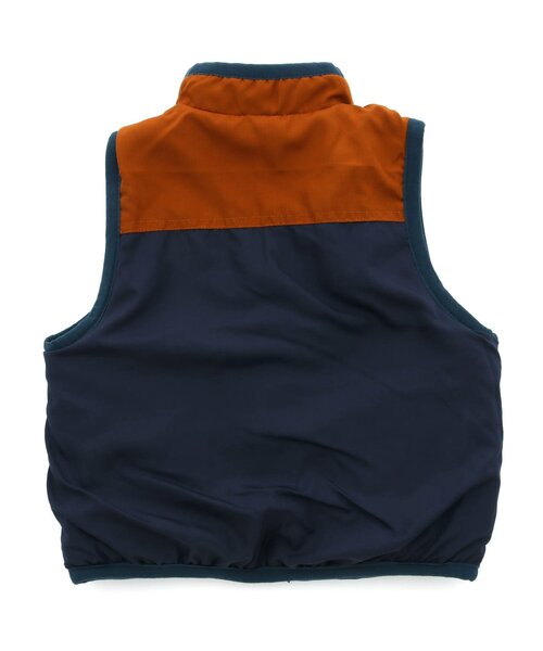 F.O.KIDS（エフオーキッズ）の「リバーシブルベスト（ベスト・キッズ・ブラウン/チャコール/キナリ/グレー・110/140/80/120/90/130/95/100）」の10枚目の写真