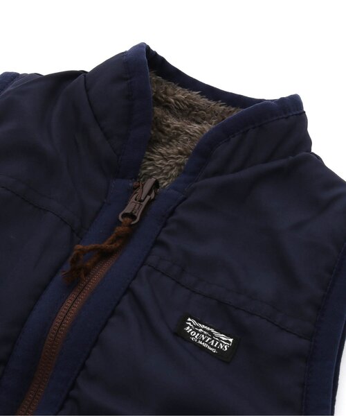 F.O.KIDS（エフオーキッズ）の「リバーシブルベスト（ベスト・キッズ・ブラウン/チャコール/キナリ/グレー・110/140/80/120/90/130/95/100）」の21枚目の写真