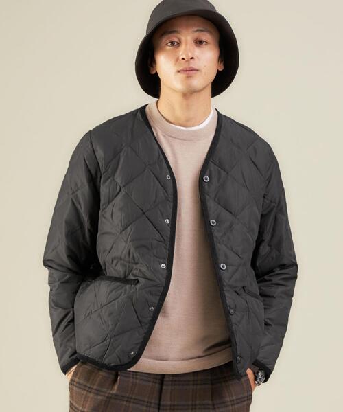 【WEB限定】 ＜ TAION （タイオン）＞ Vネック ダウン ジャケット