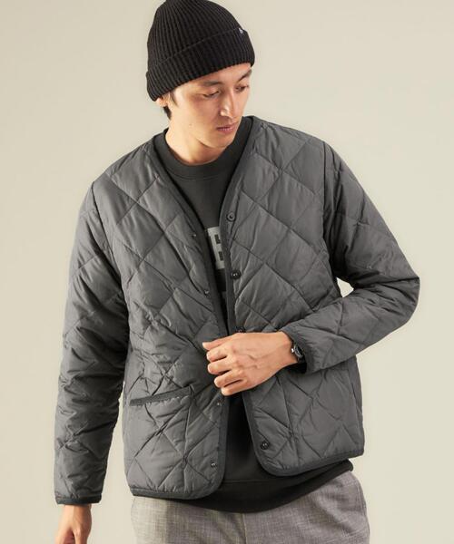 【WEB限定】 ＜ TAION （タイオン）＞ Vネック ダウン ジャケット