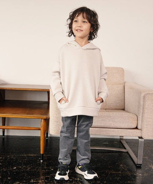 GLOBAL WORK（グローバルワーク）の「キッズ/ソフトタッチコーデュロイスリム/215951（その他パンツ・キッズ・ベージュ/グレー/ブルー/グリーン/ダークグレー/ベビーピンク/グリーン系その他6・110cm/100cm/120cm/130cm/140cm/150cm/160cm）」の8枚目の写真