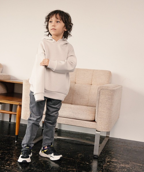 GLOBAL WORK（グローバルワーク）の「キッズ/ソフトタッチコーデュロイスリム/215951（その他パンツ・キッズ・ベージュ/グレー/ブルー/グリーン/ダークグレー/ベビーピンク/グリーン系その他6・110cm/100cm/120cm/130cm/140cm/150cm/160cm）」の9枚目の写真