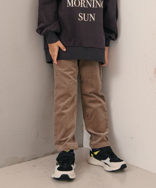 GLOBAL WORK（グローバルワーク）の「キッズ/ソフトタッチコーデュロイスリム/215951（その他パンツ・キッズ・ベージュ/グレー/ブルー/グリーン/ダークグレー/ベビーピンク/グリーン系その他6・110cm/100cm/120cm/130cm/140cm/150cm/160cm）」の13枚目の写真
