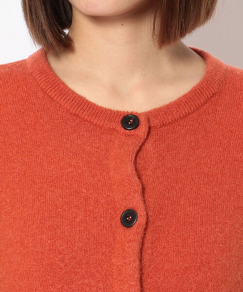 ottod'Ame(オットダム)の「ottod'Ame/オットダム/KNIT CARDIGAN(カーディガン/ボレロ・レディース・オレンジ・SMALL)」の5枚目の写真