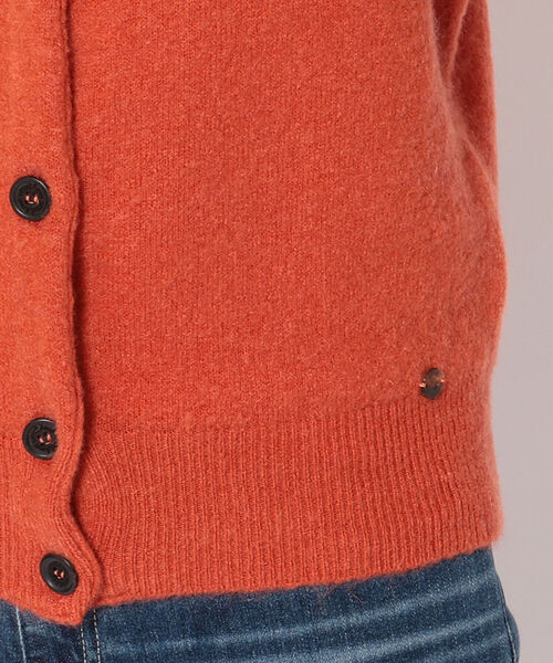 ottod'Ame(オットダム)の「ottod'Ame/オットダム/KNIT CARDIGAN(カーディガン/ボレロ・レディース・オレンジ・SMALL)」の7枚目の写真