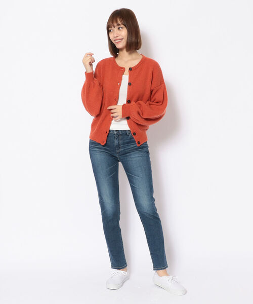ottod'Ame(オットダム)の「ottod'Ame/オットダム/KNIT CARDIGAN(カーディガン/ボレロ・レディース・オレンジ・SMALL)」の9枚目の写真