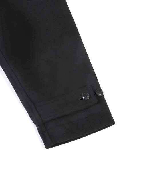 FIDELITY（フィデリティ）の「LOOSE DUFFLE COAT / メルトンルーズダッフルコート（ダッフルコート・メンズ・ブラック・SMALL/MEDIUM/LARGE/X-LARGE）」の6枚目の写真