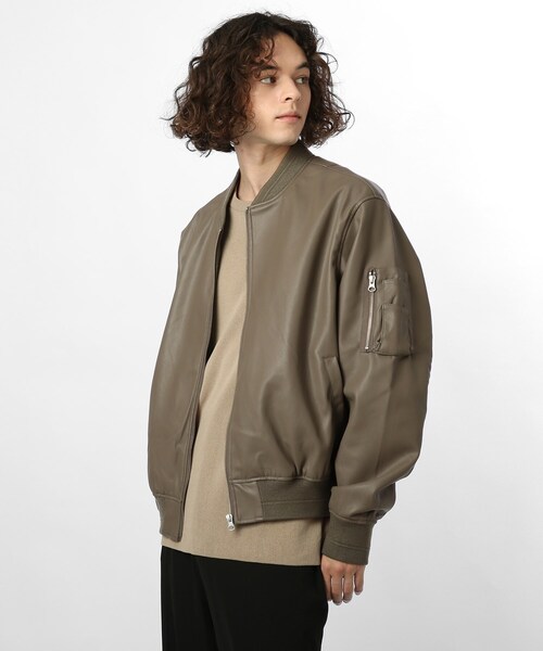 フェイクレザーma 1