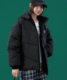 ビッグシルエット フード ダウンジャケット コート