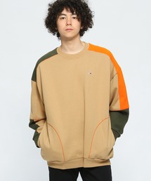 カラーブロックトレーナー