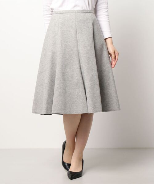 STRAWBERRY-FIELDS（ストロベリーフィールズ）の「ウーリッシュリバー　スカート（スカート・レディース・ライトベージュ/グレー/ピンク/ライトグリーン/ブラック・2/1）」の13枚目の写真