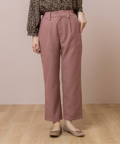 flower（フラワー）の「クラシックテーパードパンツ（その他パンツ・レディース・ピンク/グレー・FREE）」の18枚目の写真