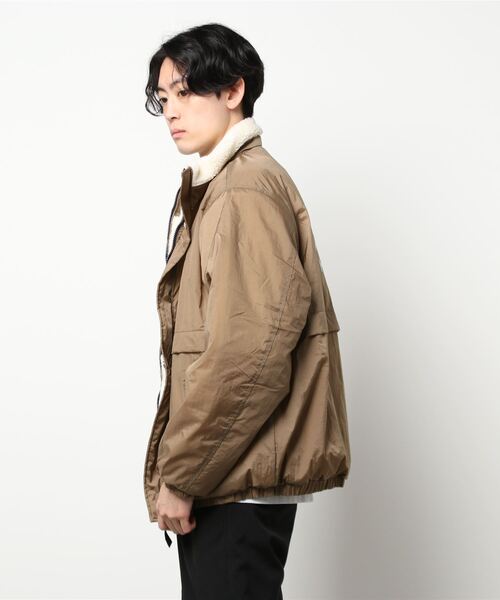 Mark Gonzales(マーク・ゴンザレス)の「【 Mark Gonzales / マークゴンザレス 】 リバーシブル スタンド カラー(ナイロンジャケット・メンズ・ベージュ/ブラック/ネイビー・XL/L/M)」の8枚目の写真