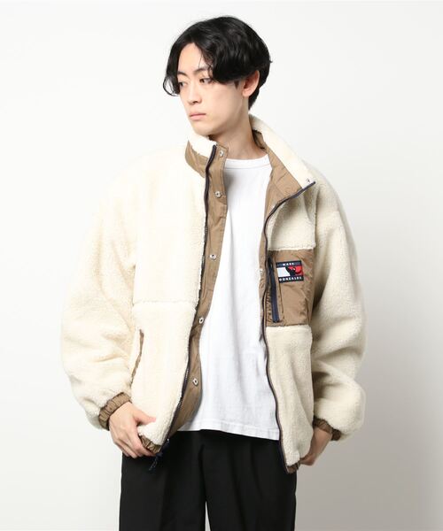 Mark Gonzales(マーク・ゴンザレス)の「【 Mark Gonzales / マークゴンザレス 】 リバーシブル スタンド カラー(ナイロンジャケット・メンズ・ベージュ/ブラック/ネイビー・XL/L/M)」の6枚目の写真