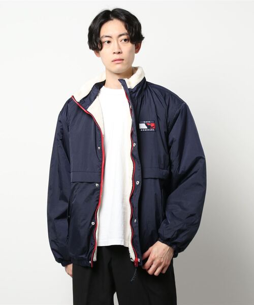 Mark Gonzales(マーク・ゴンザレス)の「【 Mark Gonzales / マークゴンザレス 】 リバーシブル スタンド カラー(ナイロンジャケット・メンズ・ベージュ/ブラック/ネイビー・XL/L/M)」の15枚目の写真