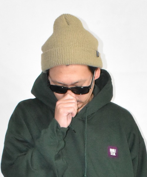 DOUBLE STEAL（ダブルスティール）の「Standard Name Knit（ニットキャップ/ビーニー・メンズ・ブラック/インディゴブルー/モカ/バーガンディー・FREE）」の7枚目の写真