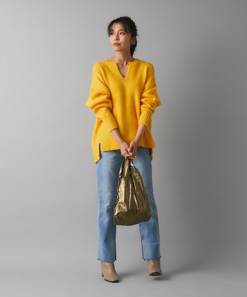 BAGGU(バグー)の「BAGGU/バグゥ メタリックBABY(エコバッグ/サブバッグ・レディース・ブルー/アンティークゴールド・FREE)」の12枚目の写真