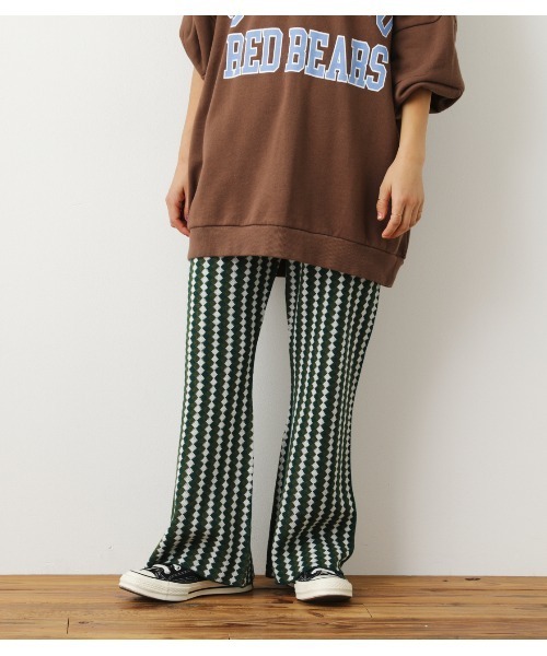 大阪正規品 パターンニットパンツ その他パンツ Rodeo Crowns Wide Bowl ロデオクラウンズワイドボウル のファッション アウトレット 大阪 Lssr Ub Ac Id
