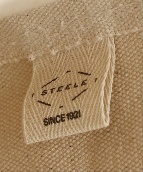 Steele Canvas Basket(スチールキャンバスバスケット)の「【STEELE CANVAS×JS/スチールキャンバス】別注 188 トートバッグ M(トートバッグ・メンズ・ホワイト・FREE)」の9枚目の写真