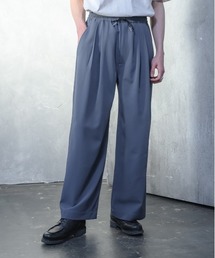 KUUUPY | 2tuck Wide Straight Pants - 2タックワイドストレートパンツ（セットアップ対応）(その他パンツ)