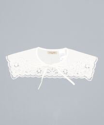 Samansa Mos2 | カットワークレース付け襟(付け襟)