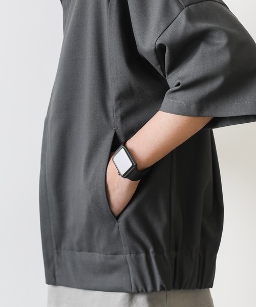 ATTACHMENT（アタッチメント）の「強撚ウールトロピカル S/S ZIP