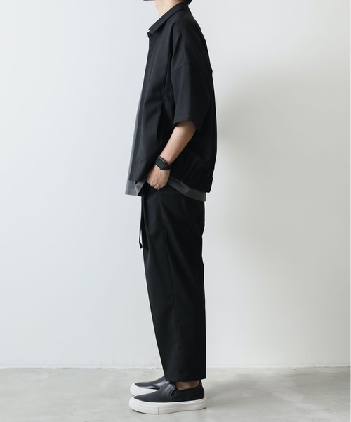 ATTACHMENT（アタッチメント）の「強撚ウールトロピカル S/S ZIP 