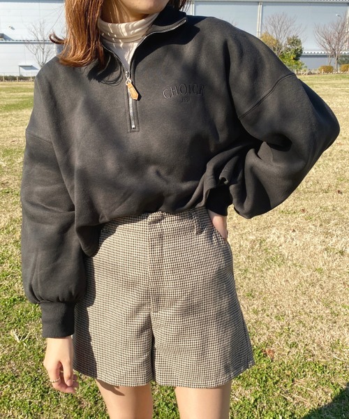 apres jour（アプレジュール）の「ハーフジップスウェット【ZOZOTOWN限定アイテム】（スウェット・レディース・アイボリー/ブラック/マスタード・X-LARGE/フリー）」の15枚目の写真